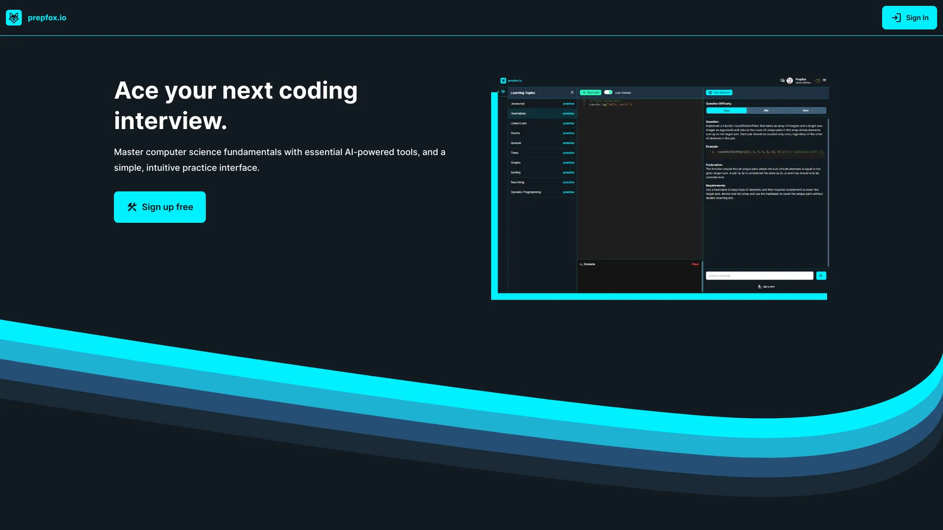 Prepfox screenshot