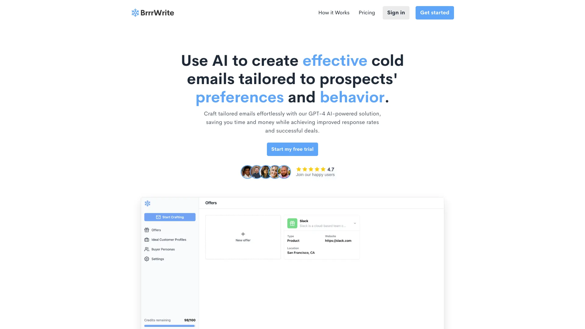 BrrrWrite screenshot