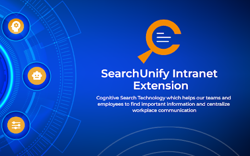 SearchUnify Intranet Search Extension screenshot