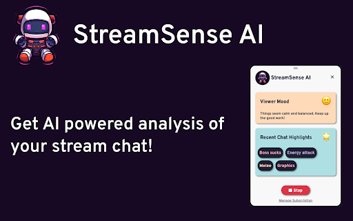 AI-powered Chat Insights screenshot