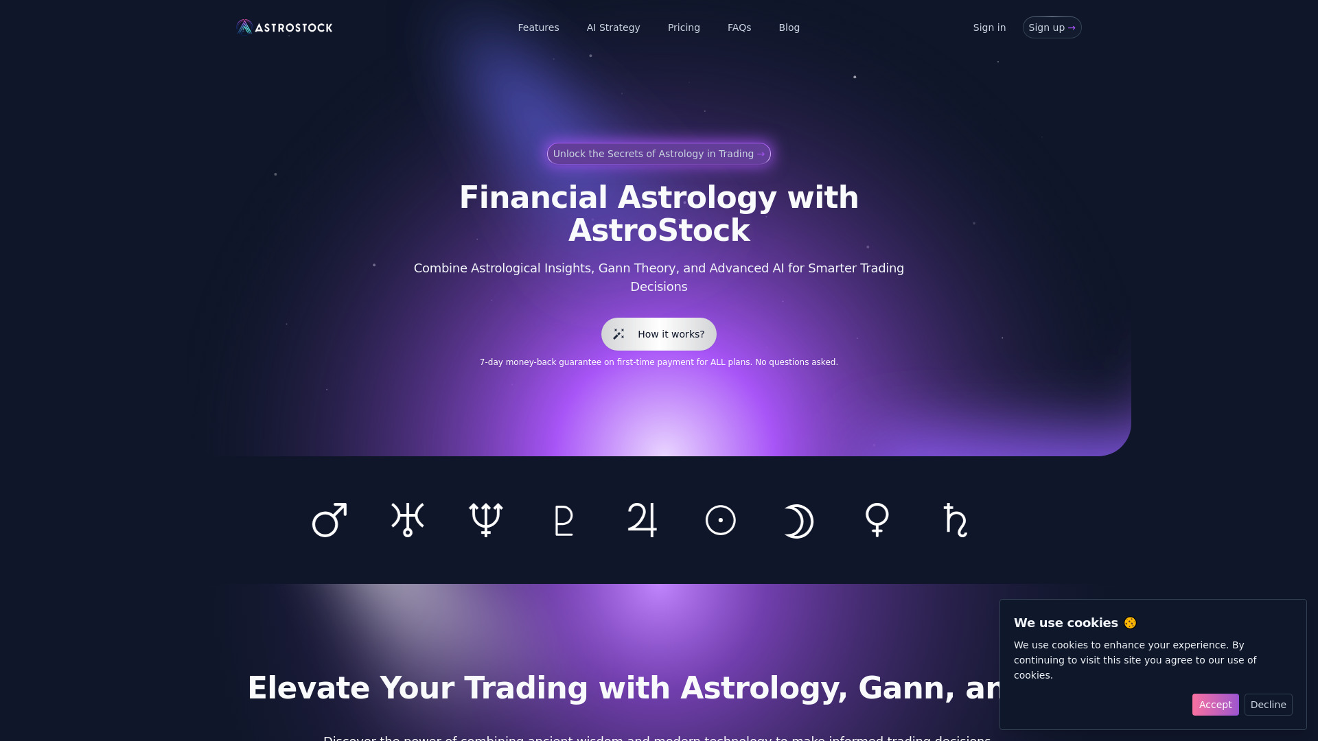 AstroStock screenshot