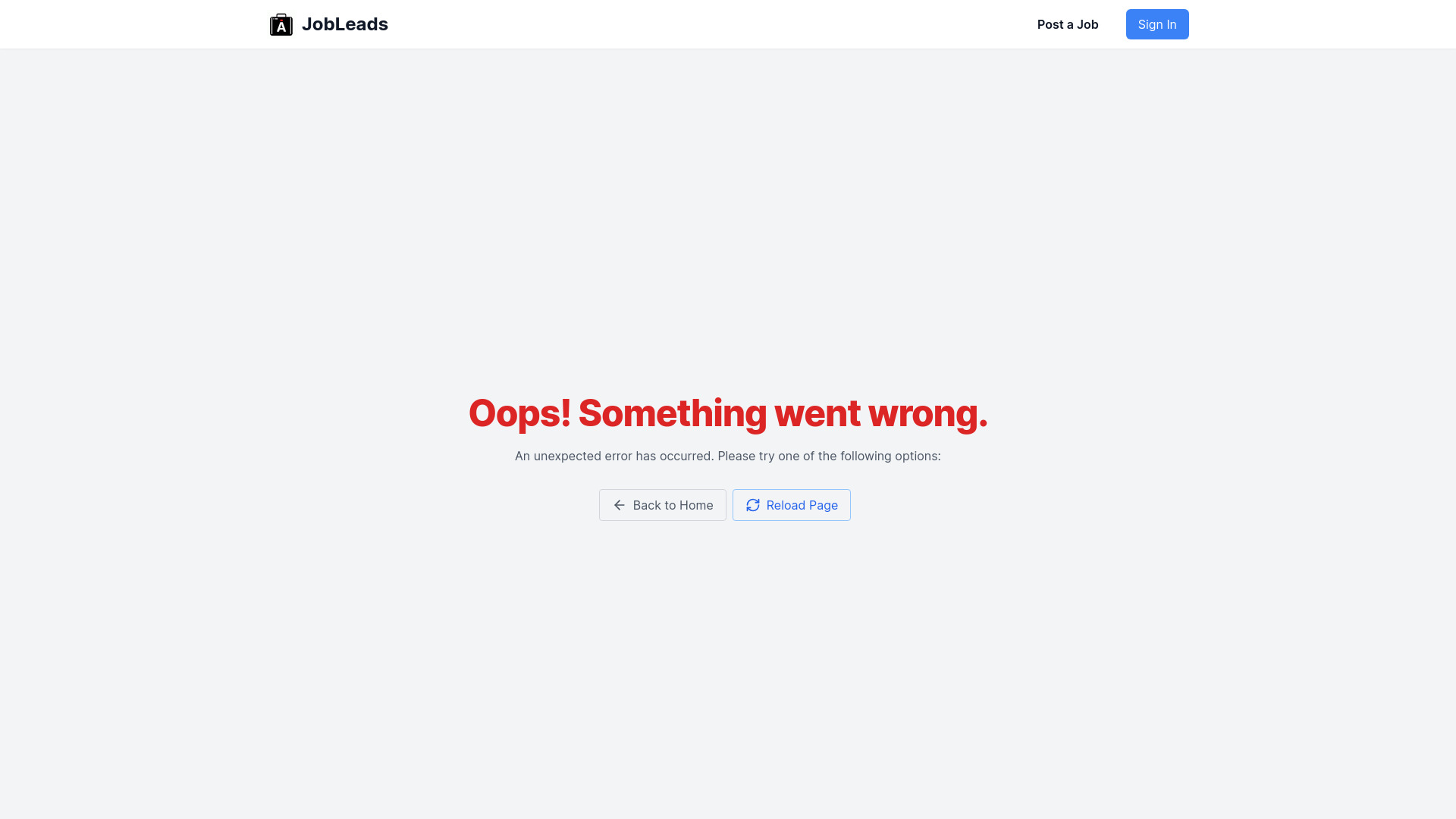 AIJobleads screenshot