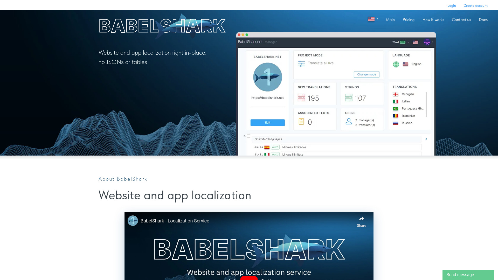 BabelShark screenshot