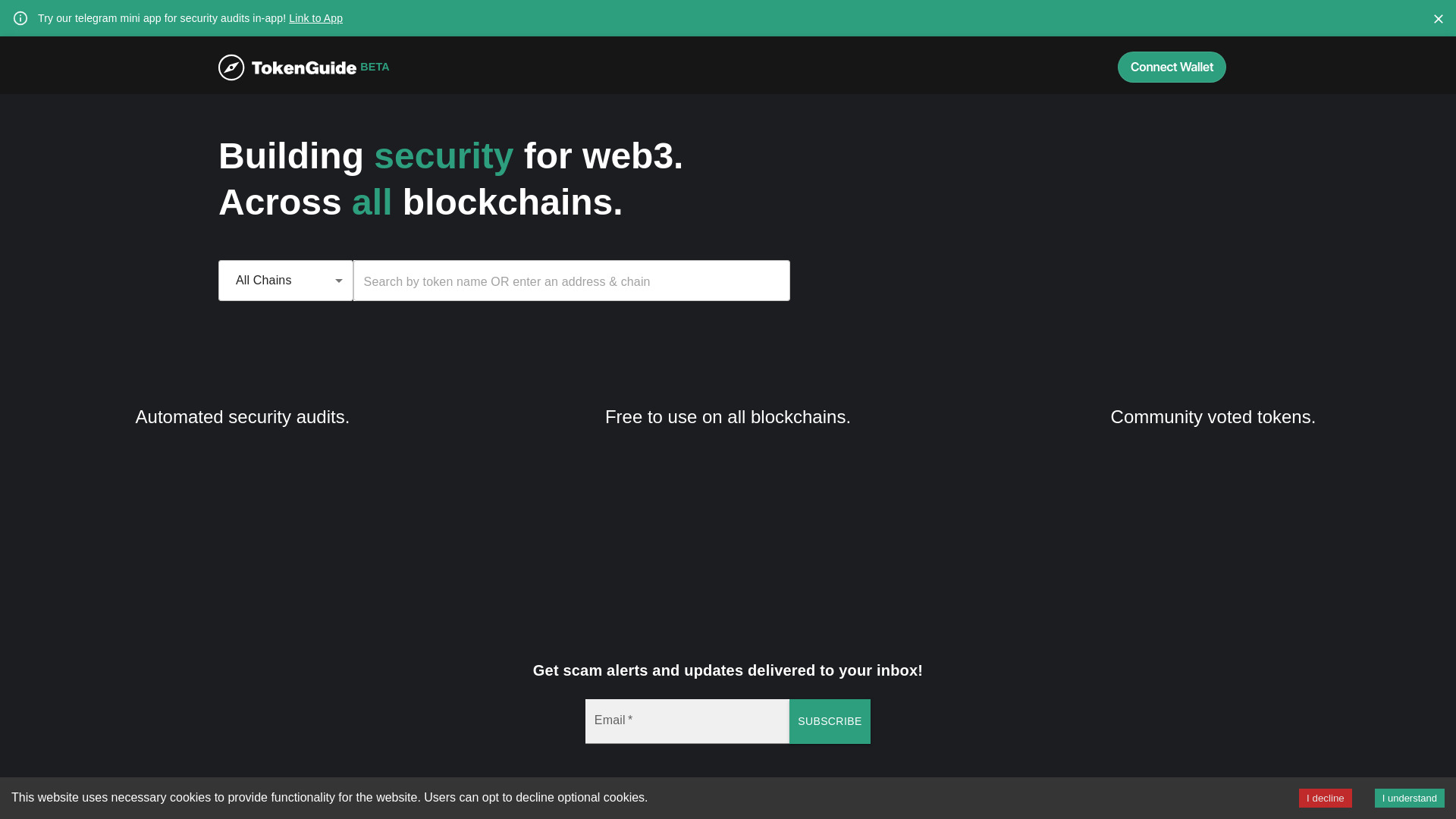 TokenGuide screenshot
