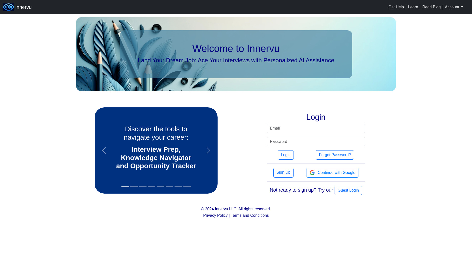 Innervu screenshot