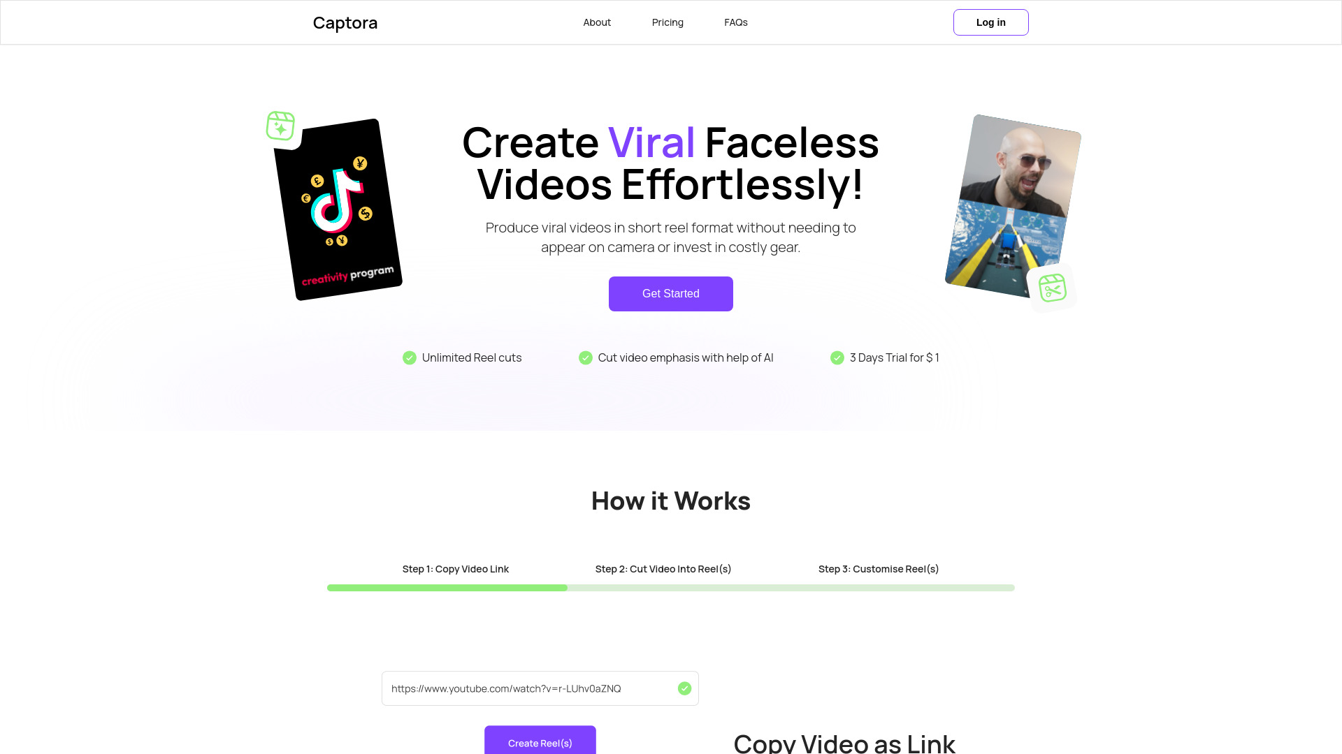 Captora AI screenshot