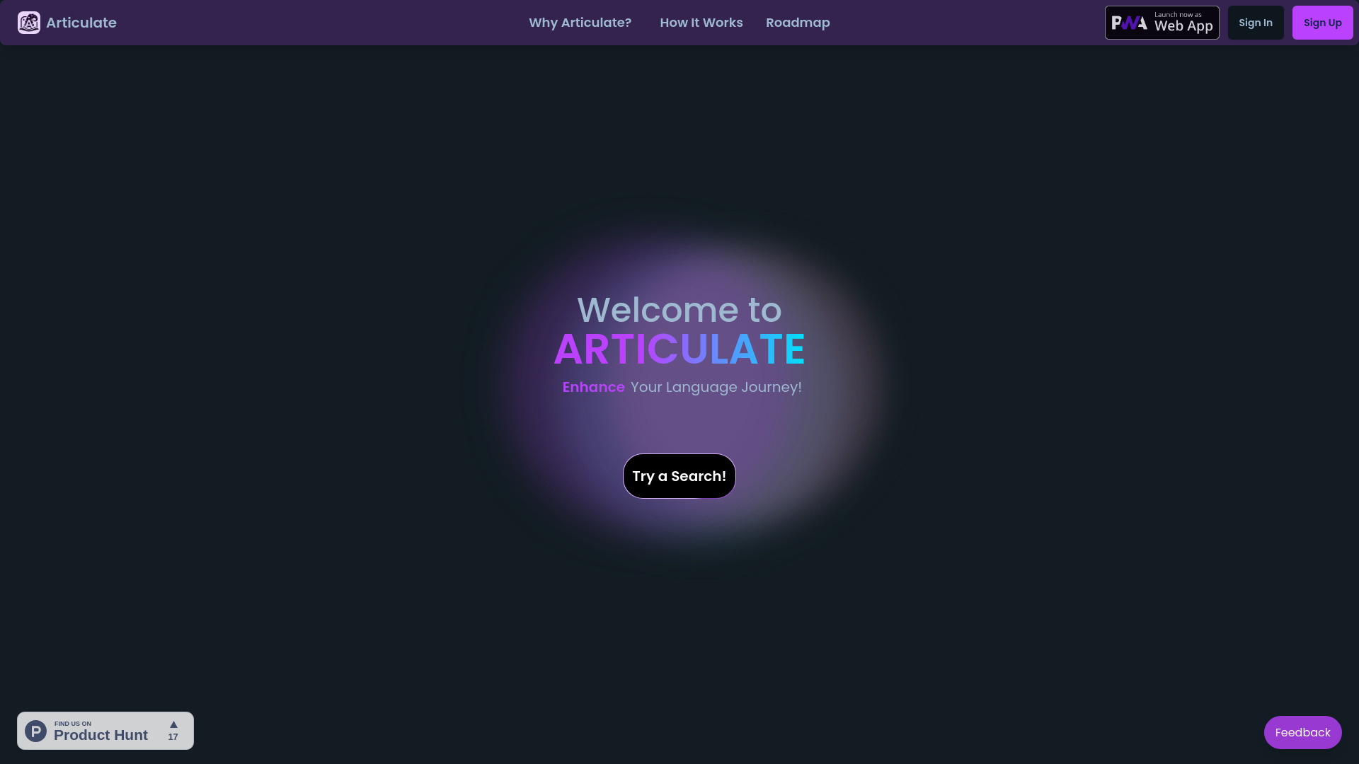 Articulate screenshot