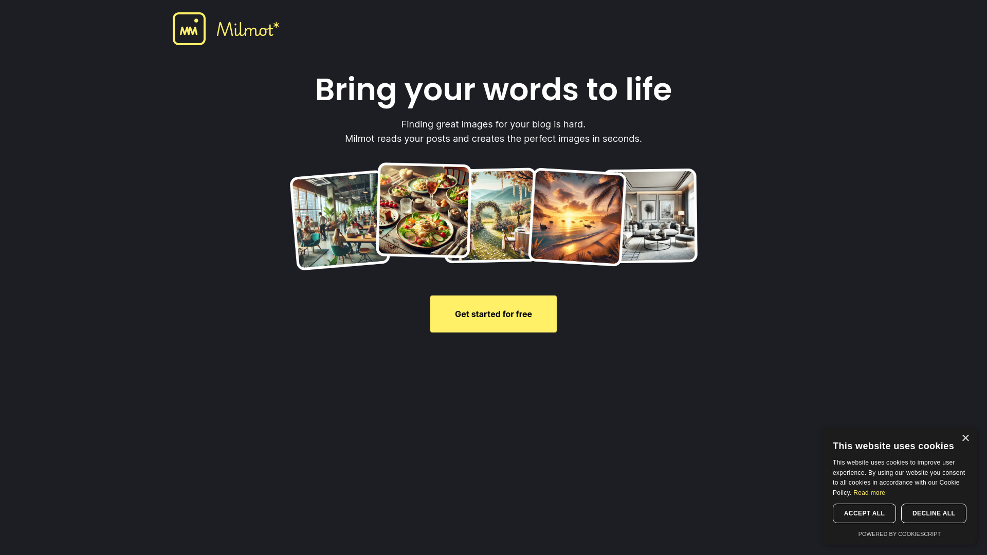 Milmot screenshot