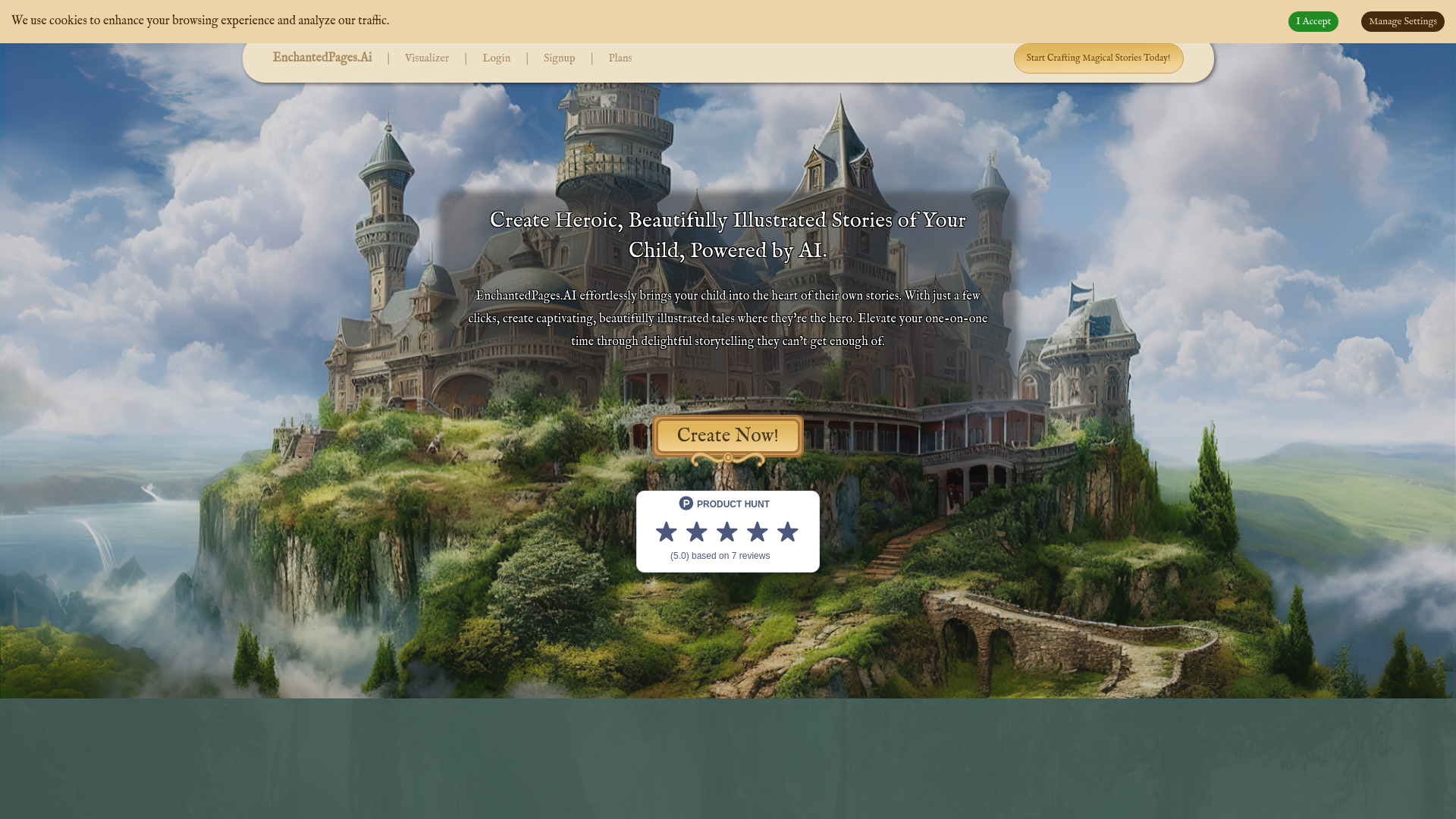 EnchantedPages.Ai screenshot