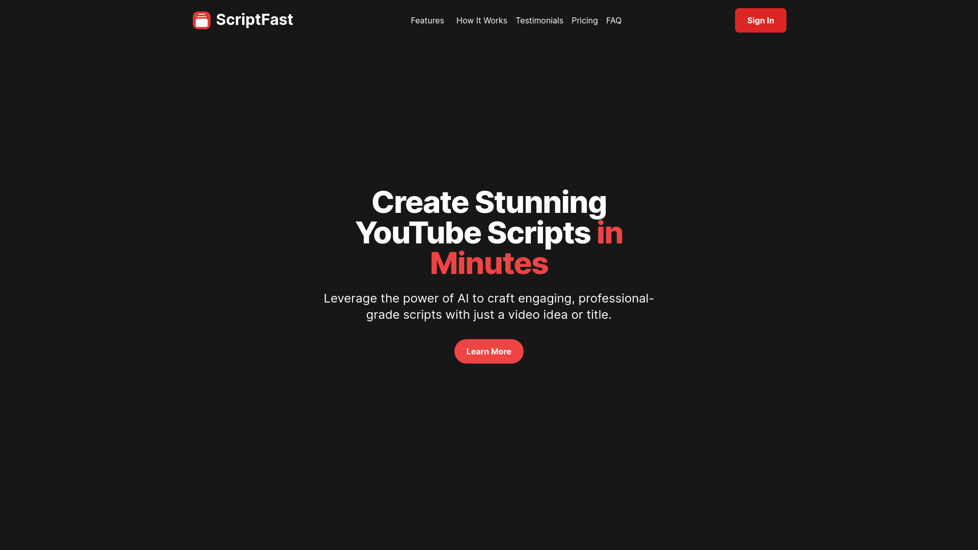 ScriptFast screenshot