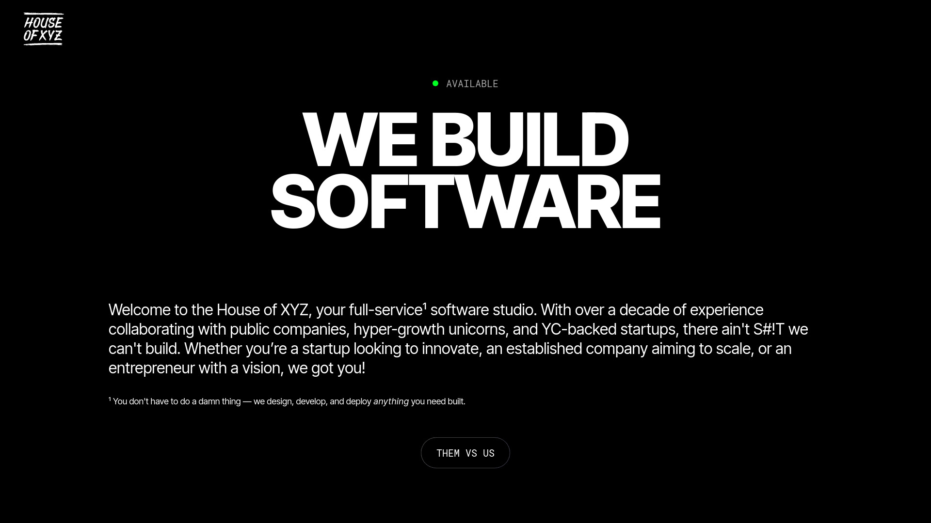 House of XYZ screenshot