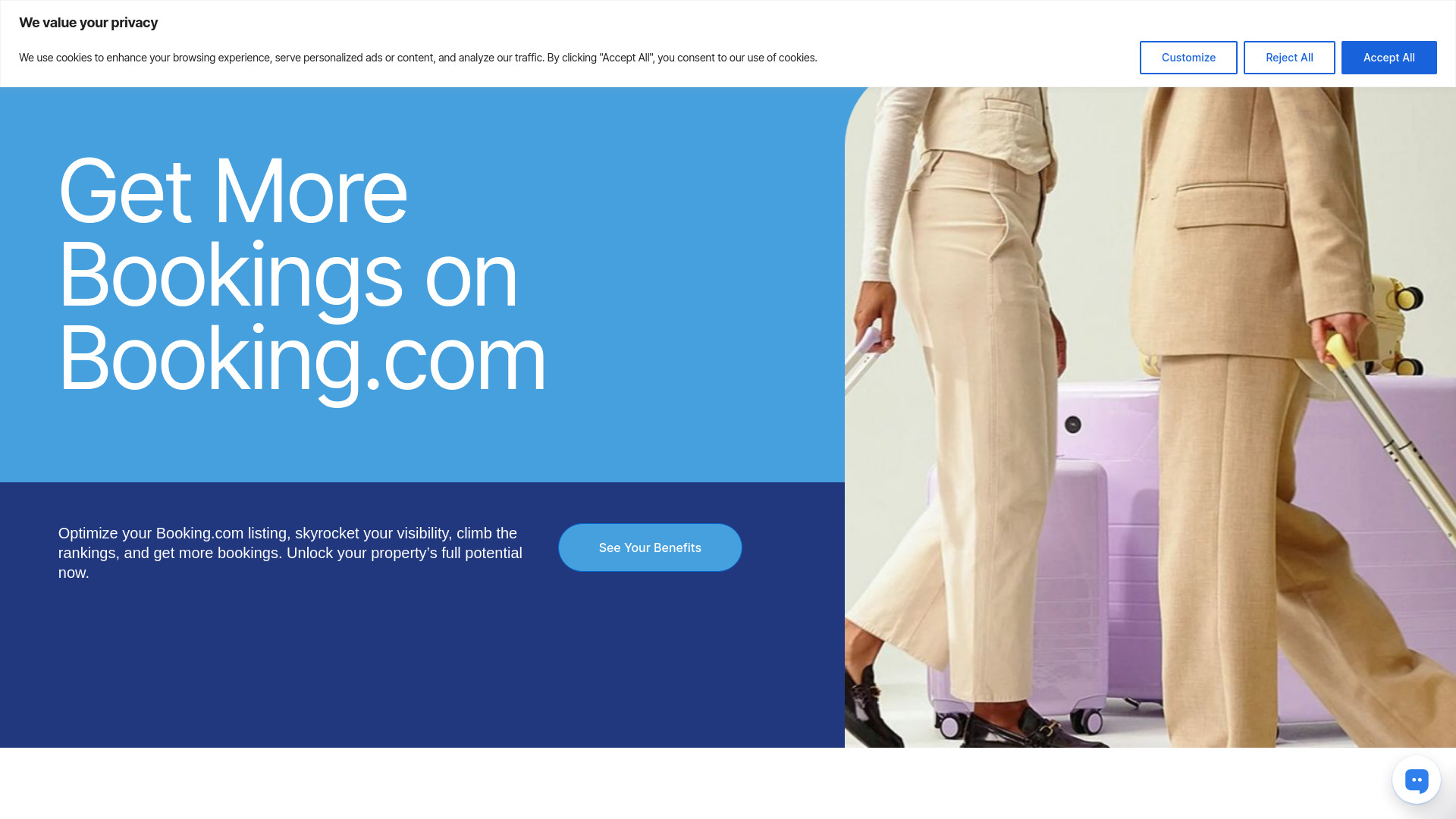 GetMoreBooking.com screenshot