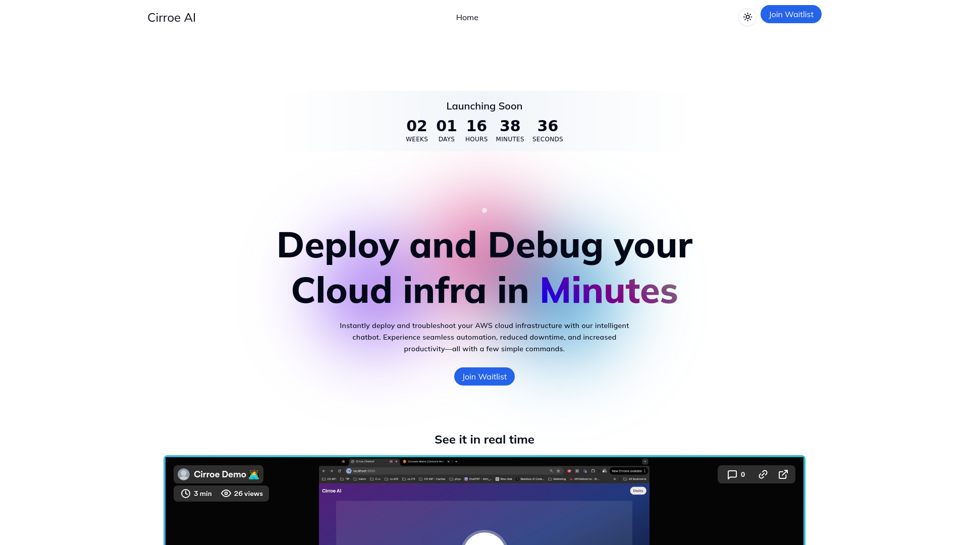 Cirroe screenshot