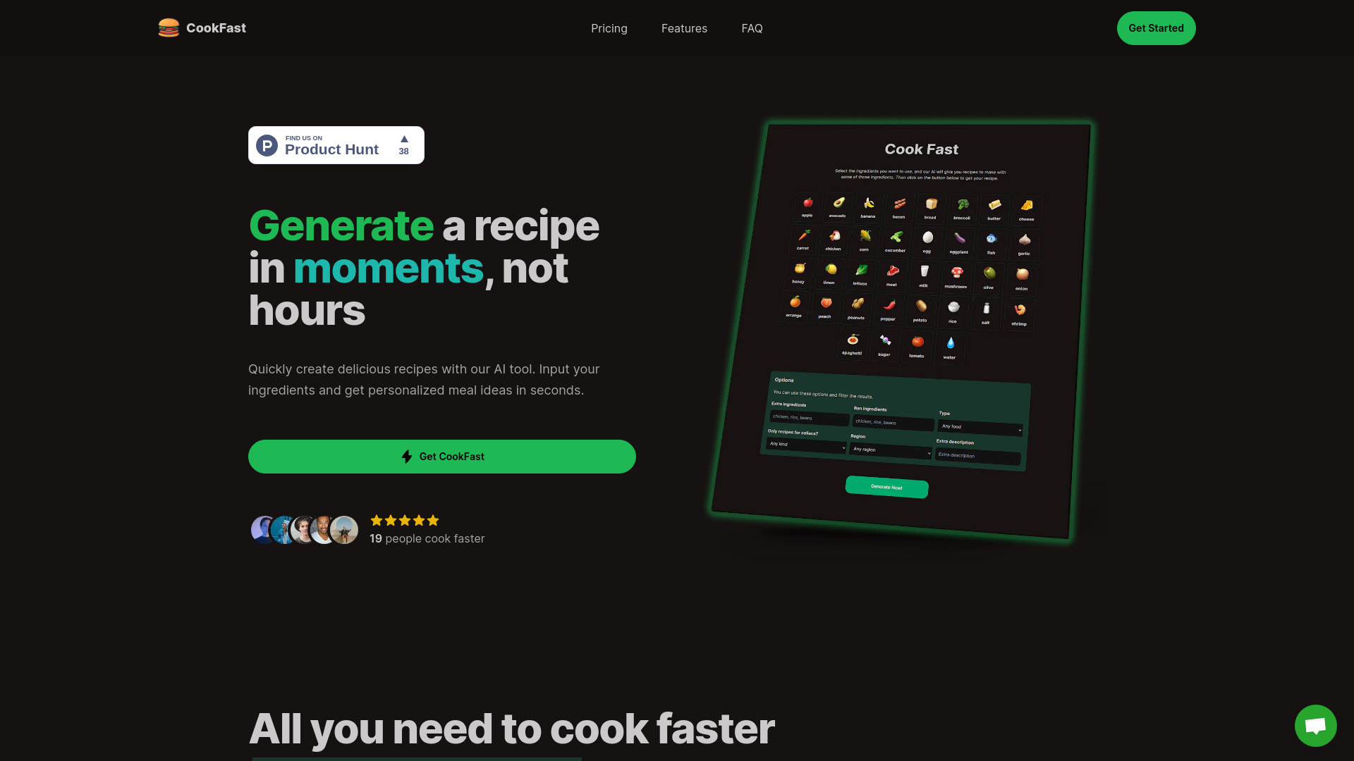 CookFast screenshot