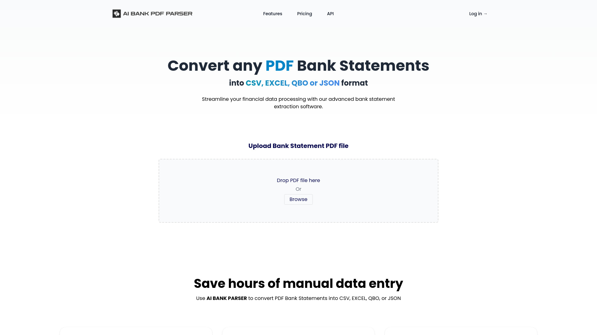 AI Bank Parser screenshot