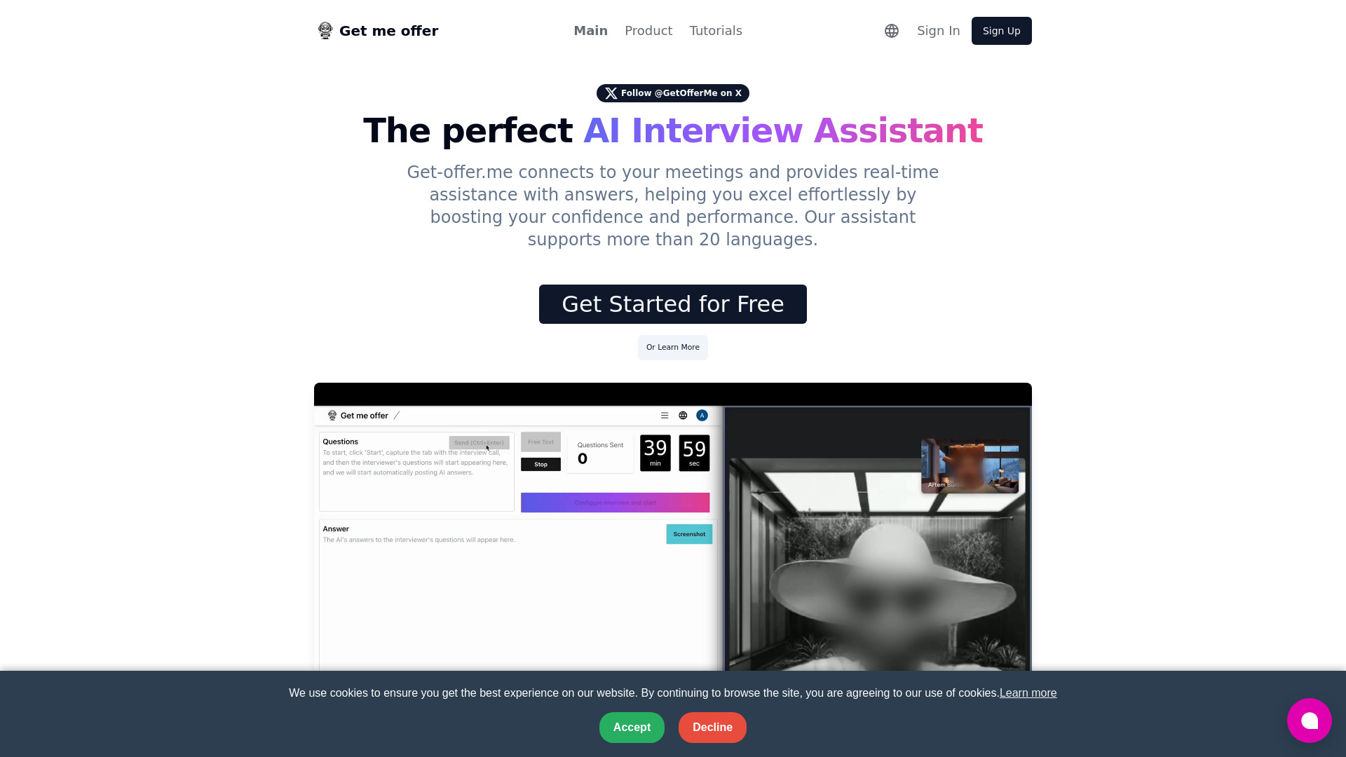 Get-Offer.me screenshot