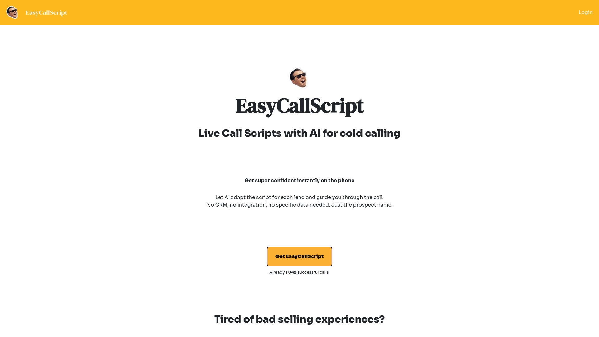 EasyCallScript screenshot