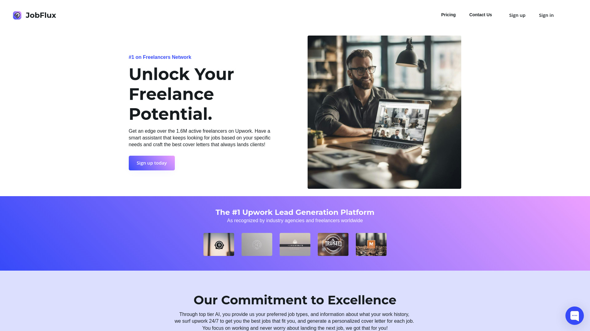 JobFlux screenshot