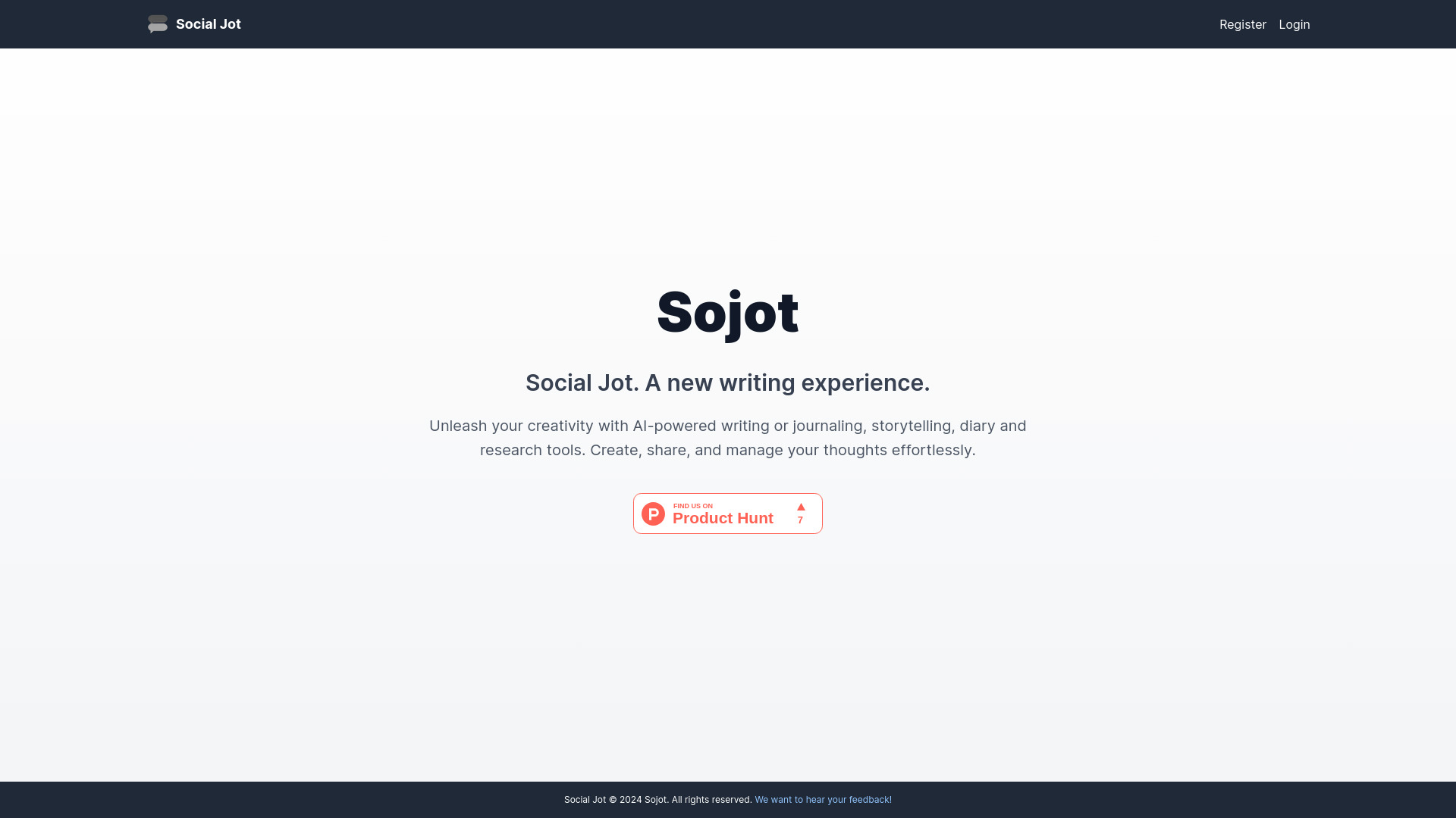 Sojot screenshot