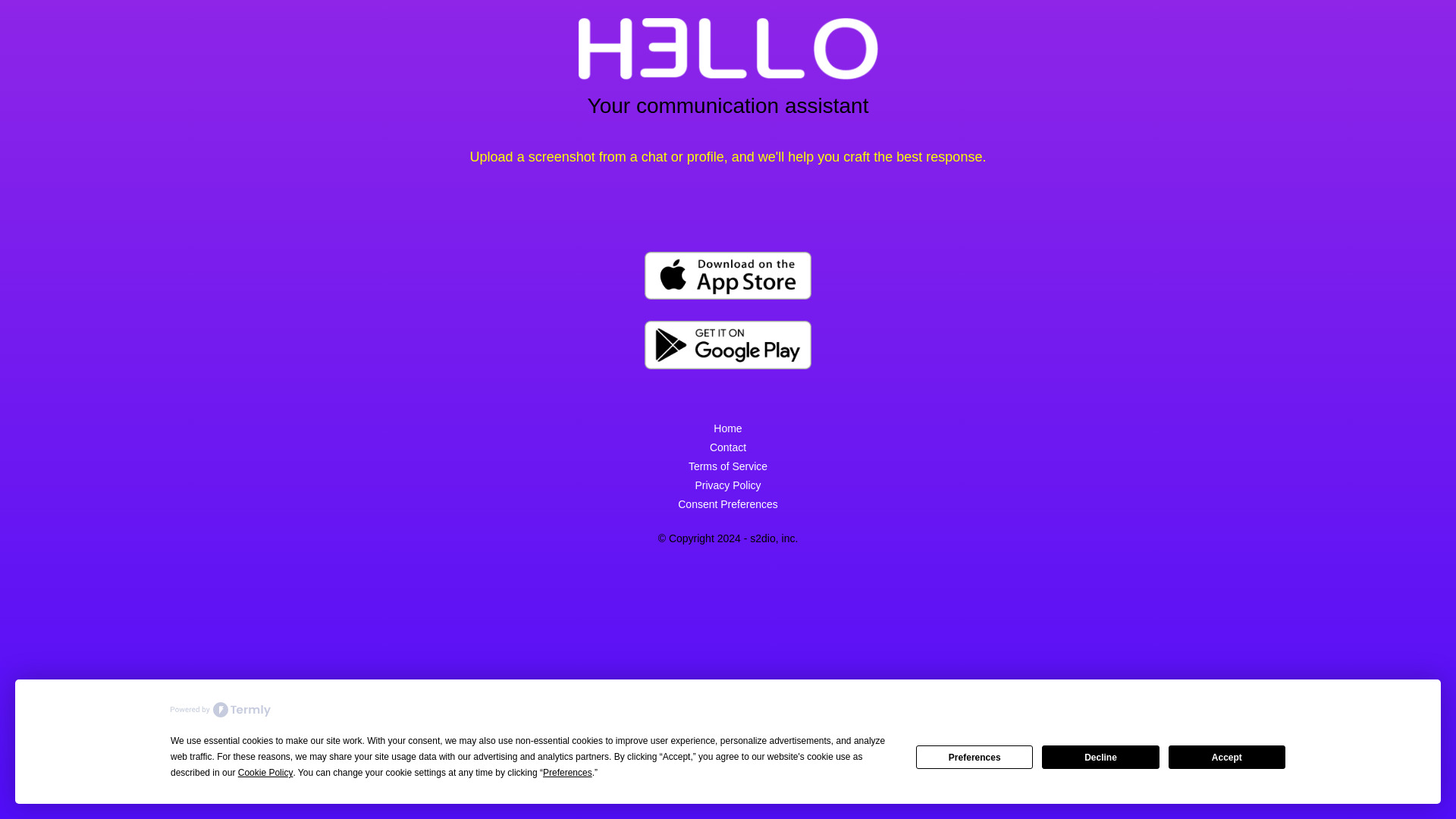 H3LLO screenshot