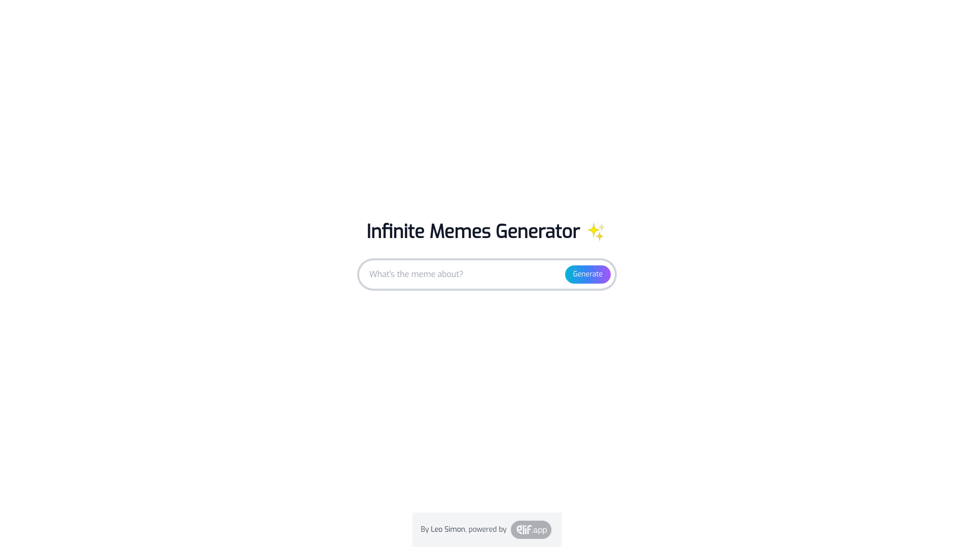 Infinite Memes Generator screenshot