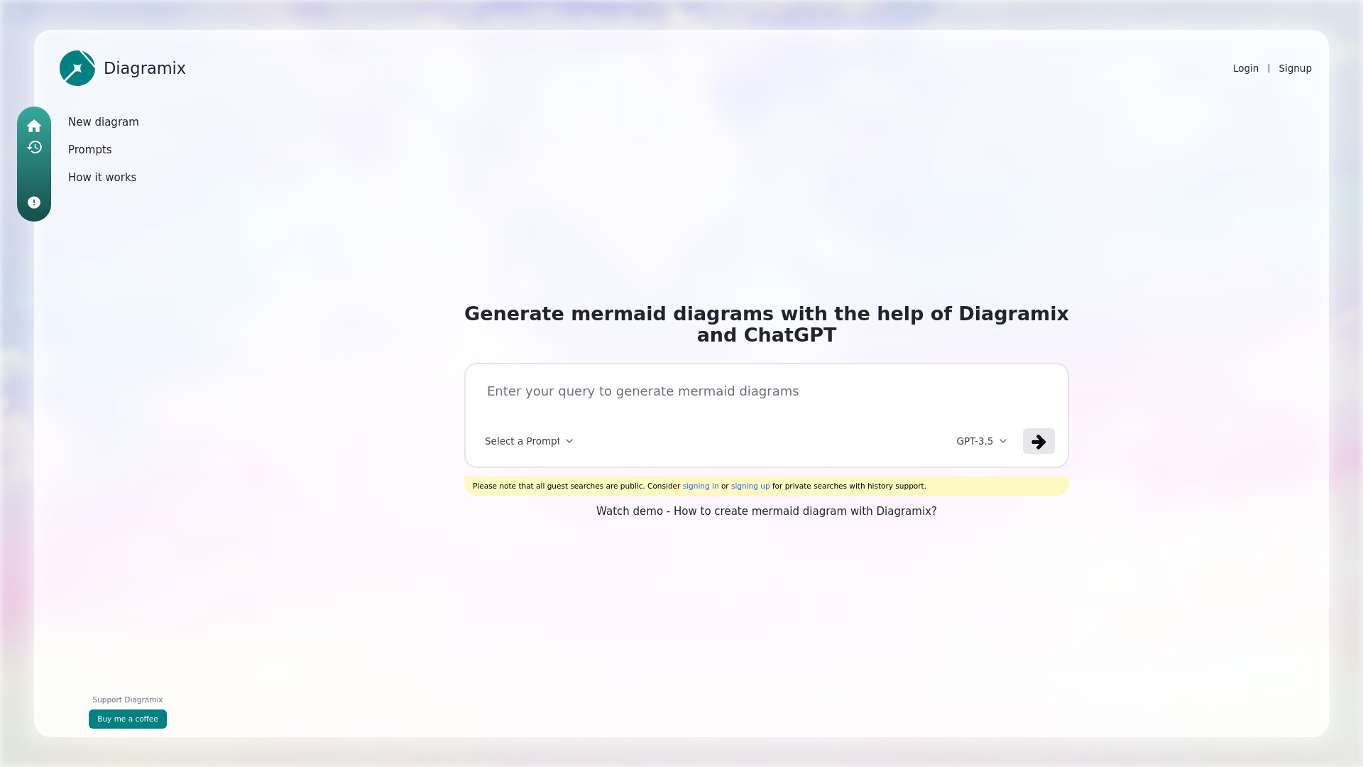 Diagramix screenshot