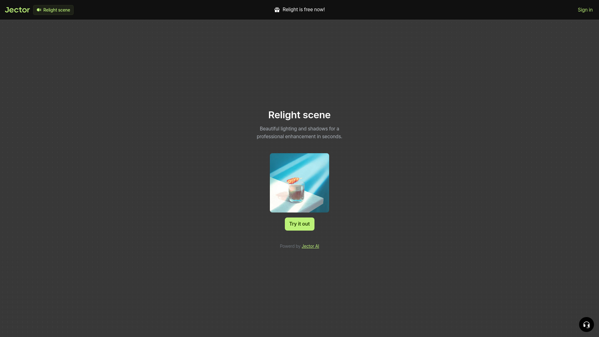 Jector Relight screenshot