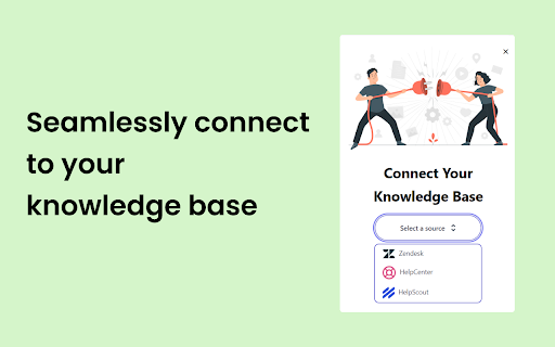 Knowledge Base Chrome Extension screenshot