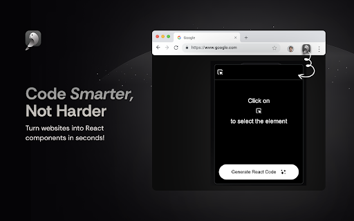 CodeParrot Chrome plugin screenshot