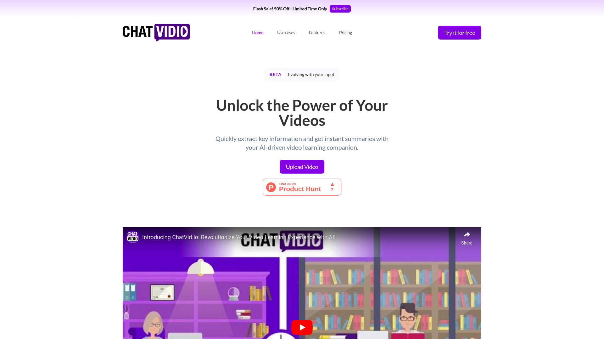 ChatVid.io screenshot