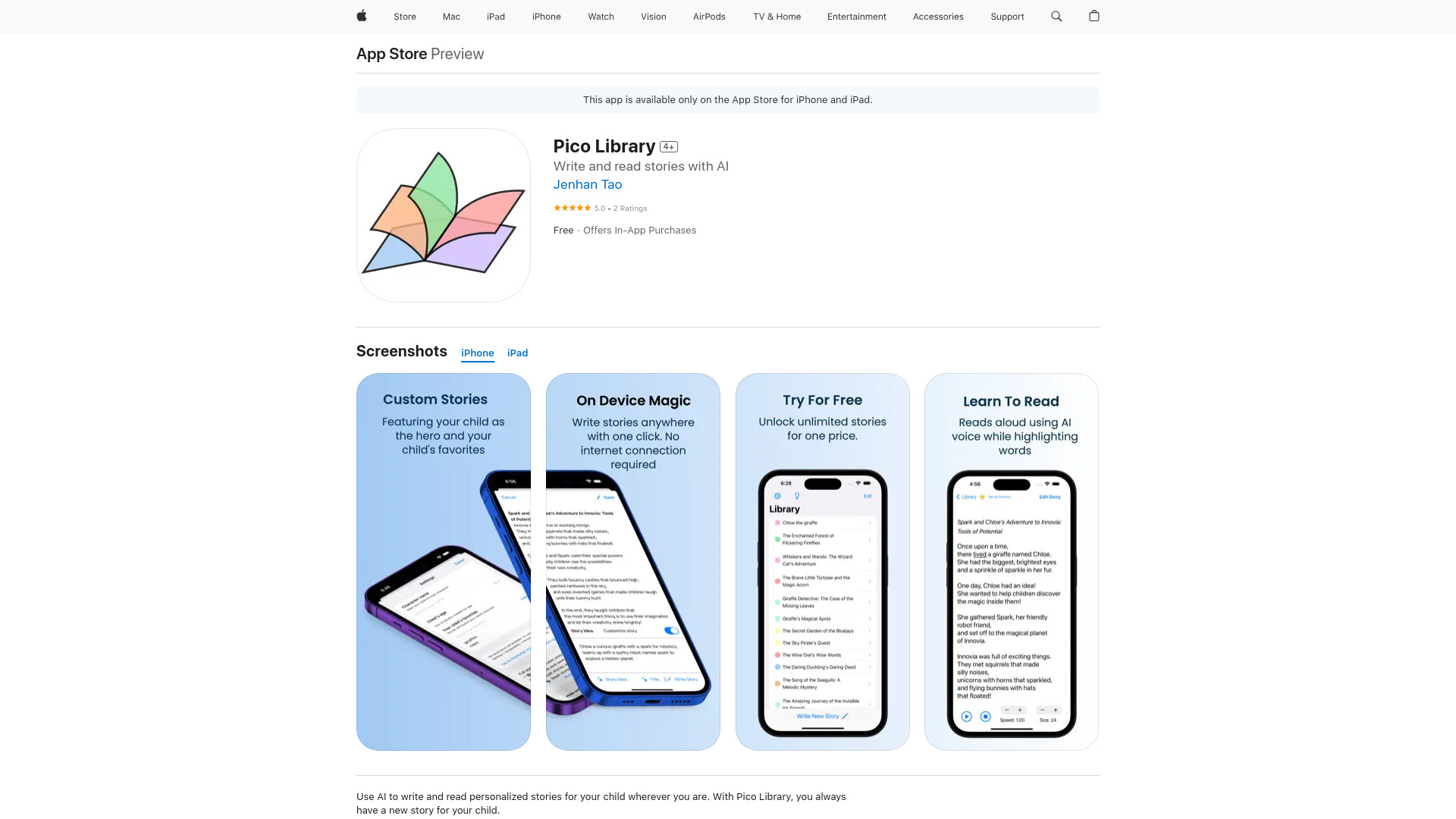 Pico Library screenshot