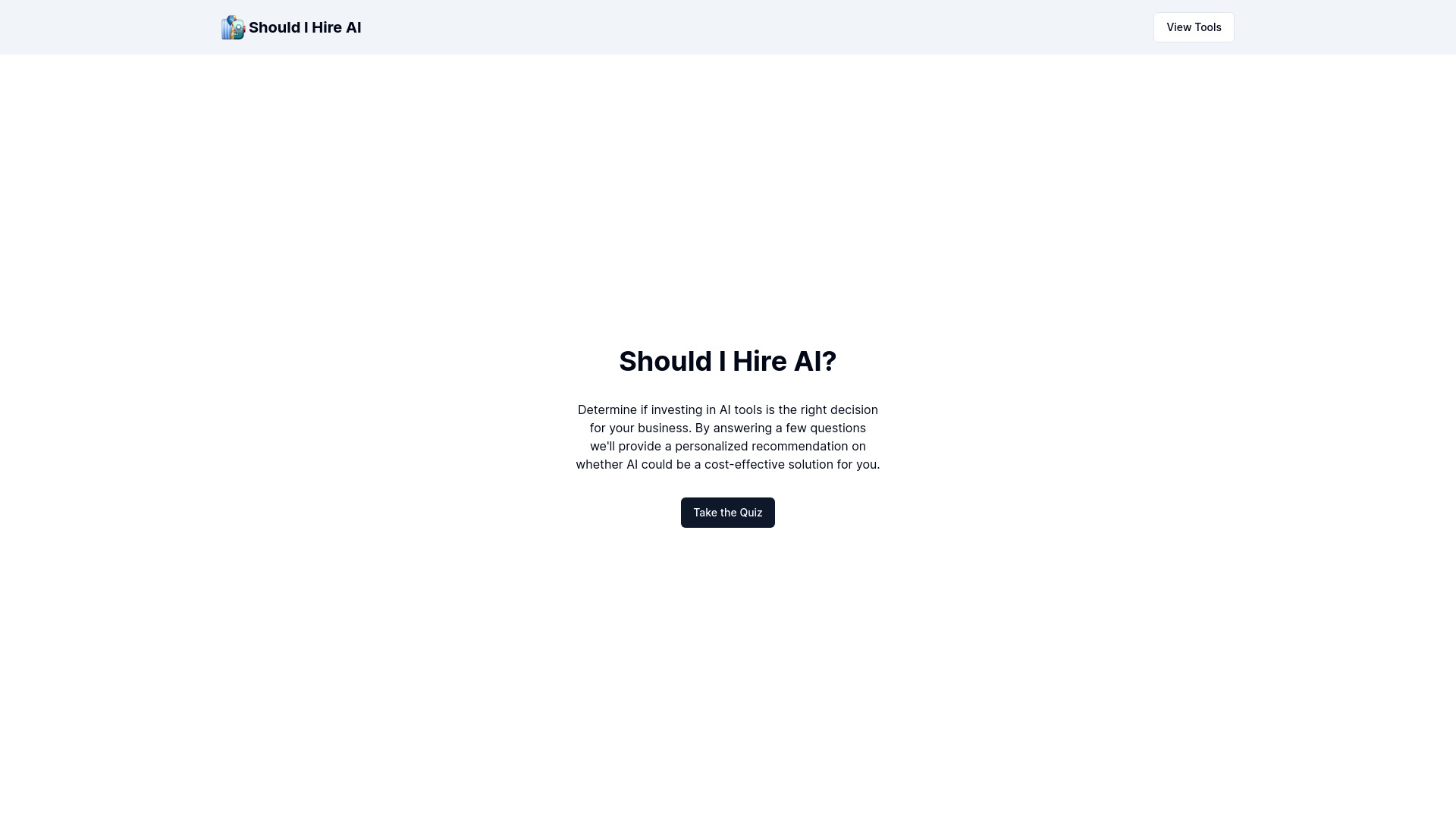 ShouldIHire.AI screenshot