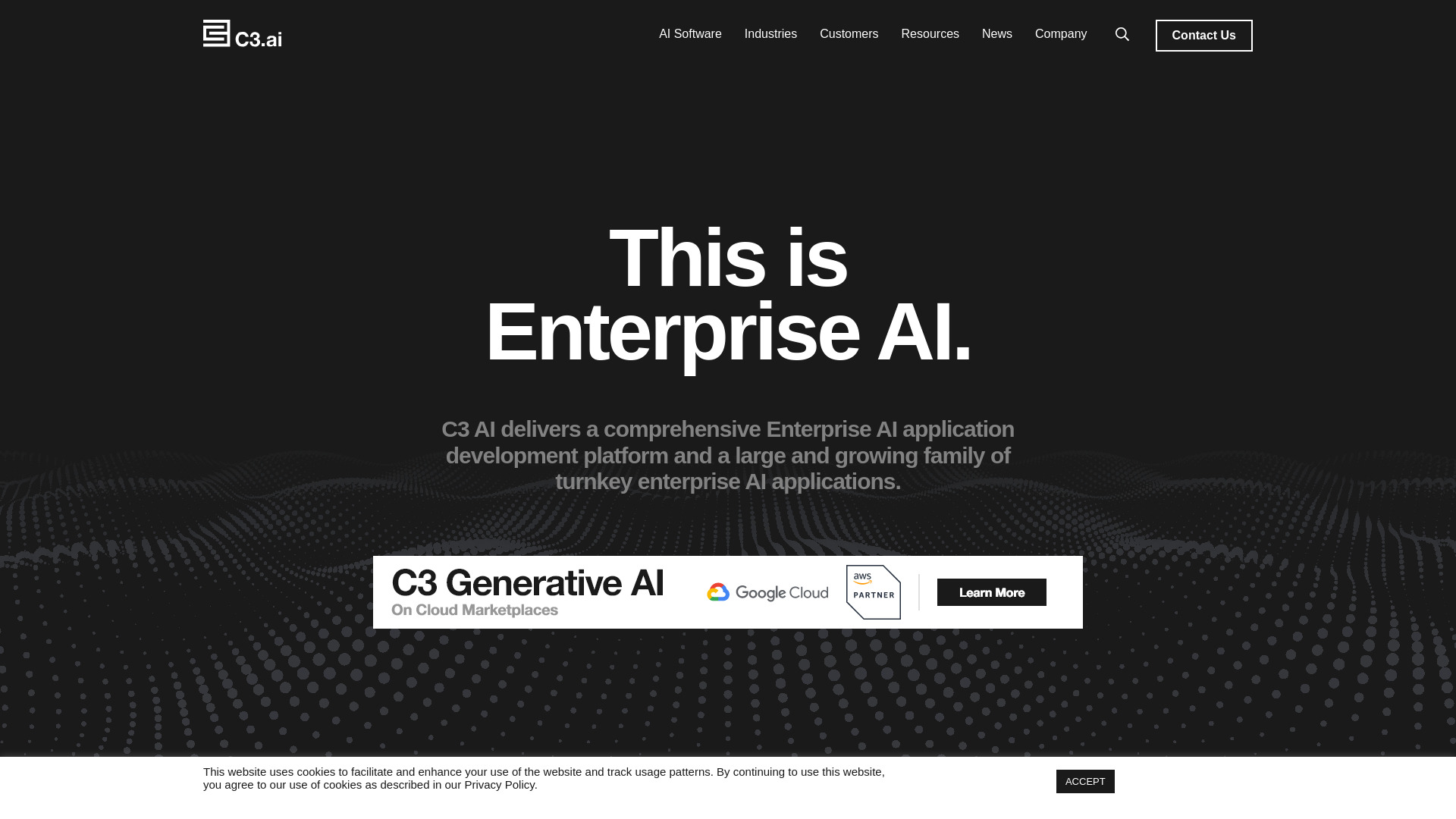 C3 AI screenshot