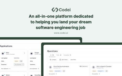 Codei screenshot