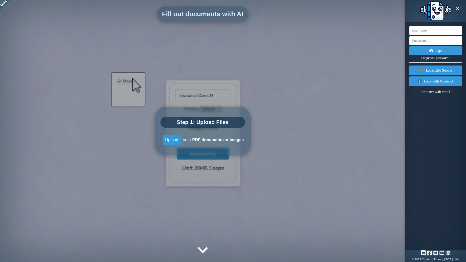 Docamine screenshot