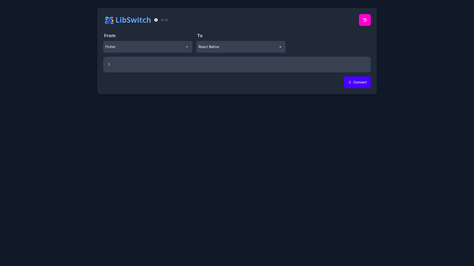 LibSwitch screenshot