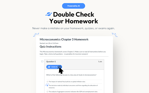 Double Check screenshot