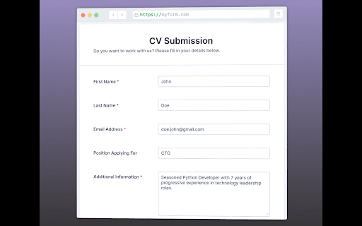 FillBot screenshot