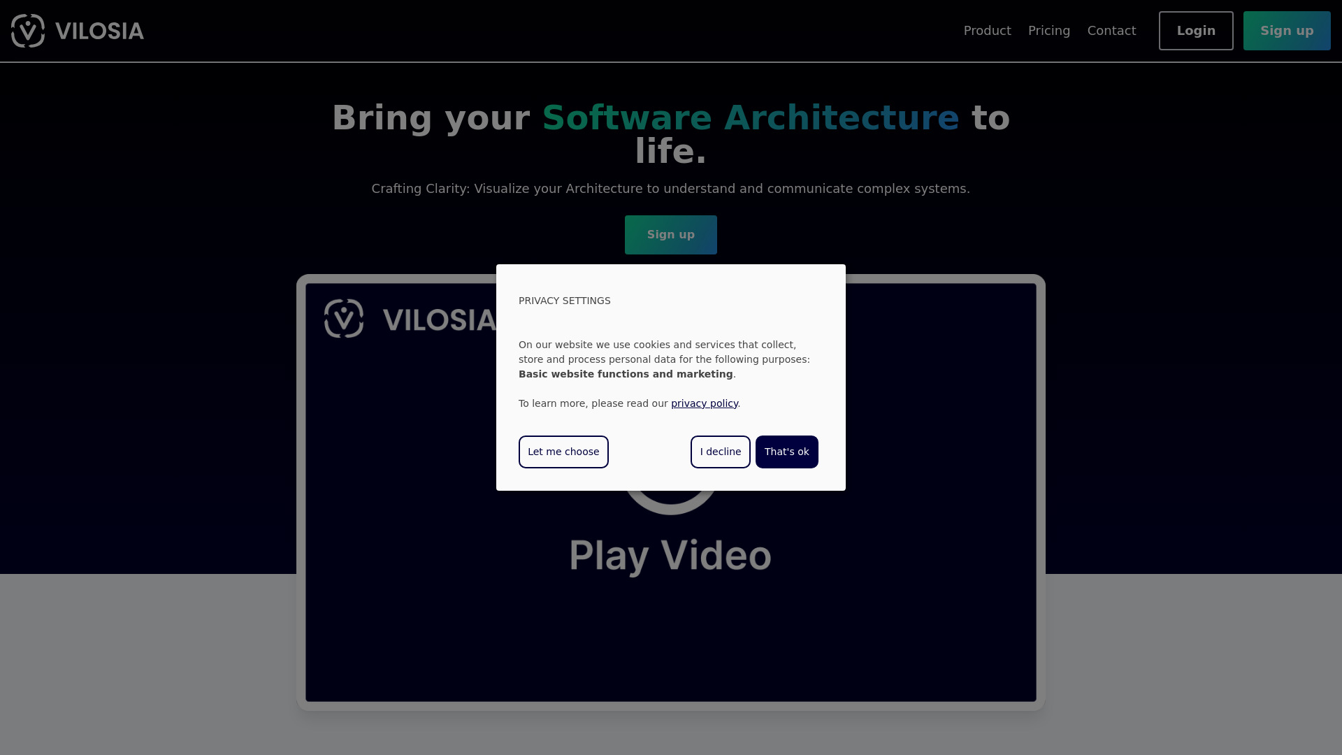 Vilosia screenshot