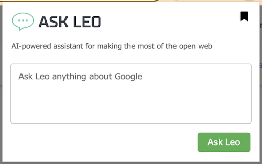 Leo Page Assistant screenshot