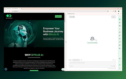 Bitkub Moonshot AI Assistant screenshot