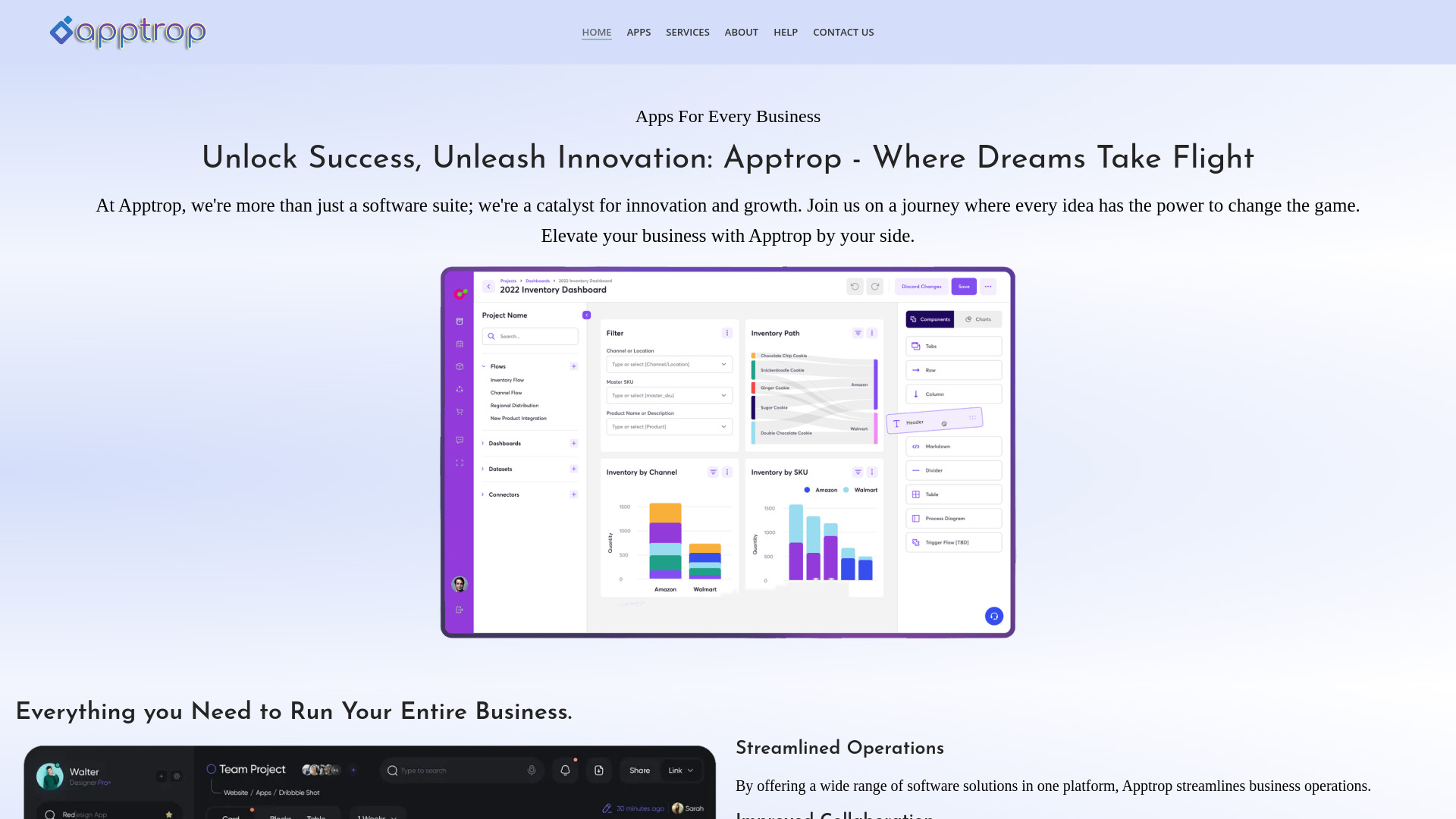Apptrop screenshot
