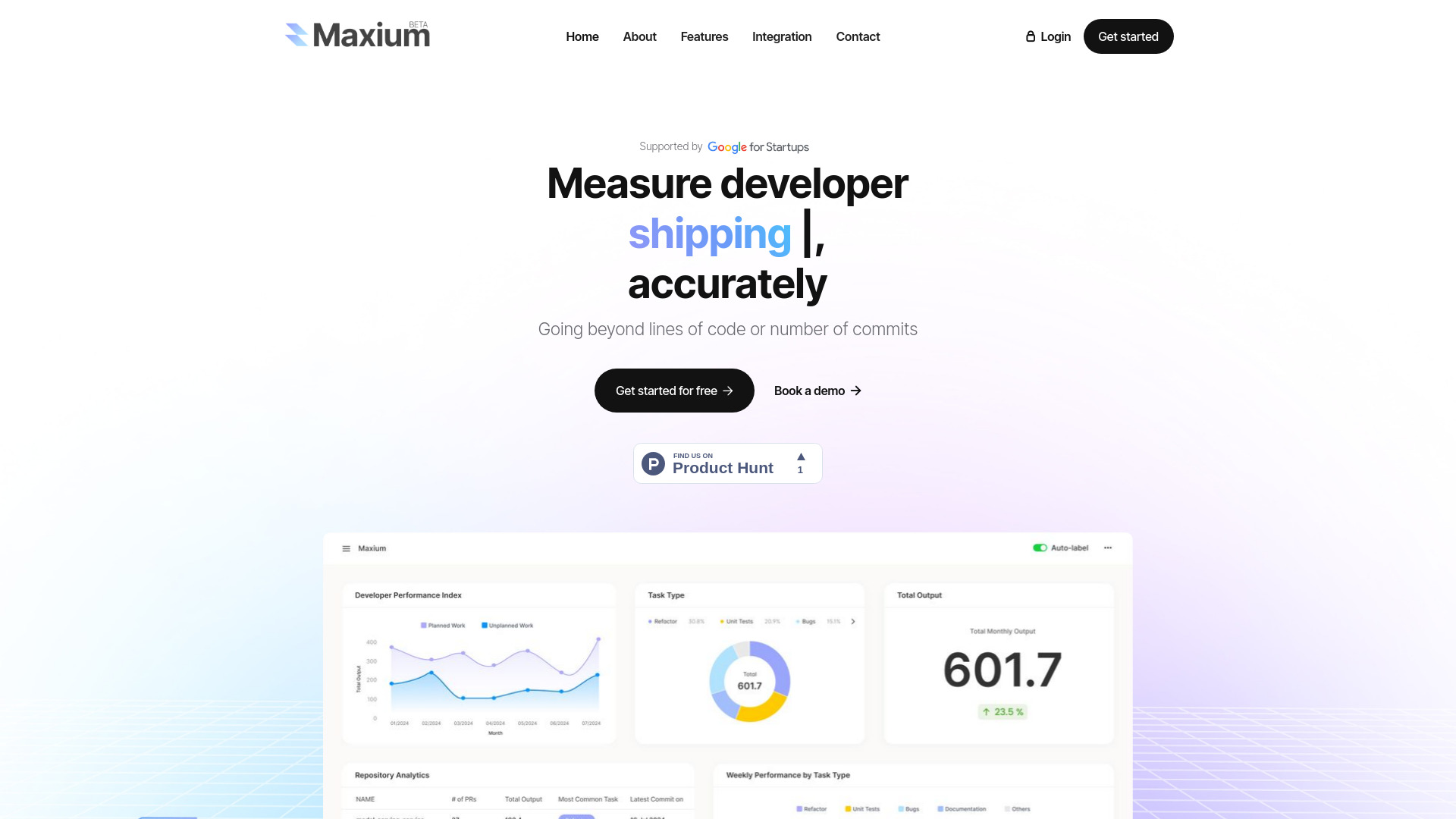 Maxium AI screenshot