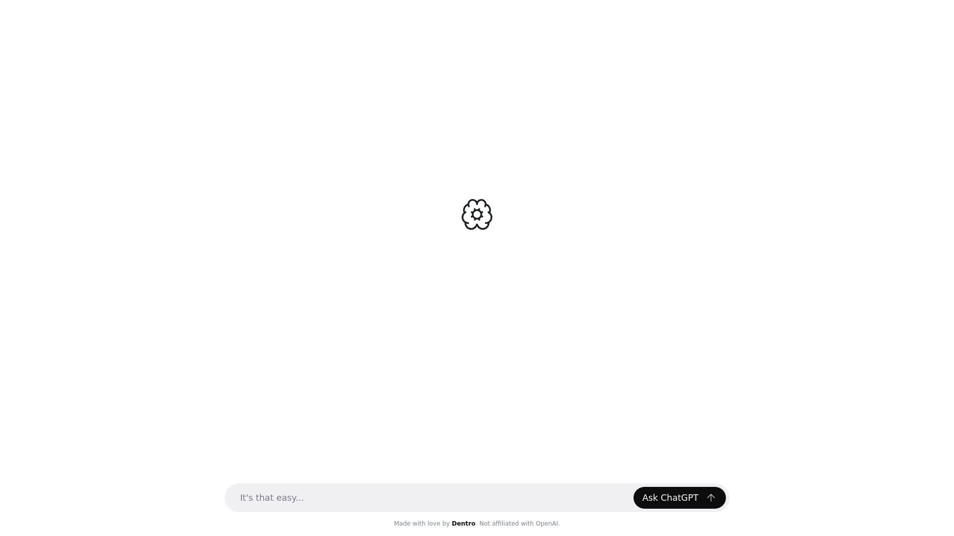 Let Me ChatGPT That For You screenshot