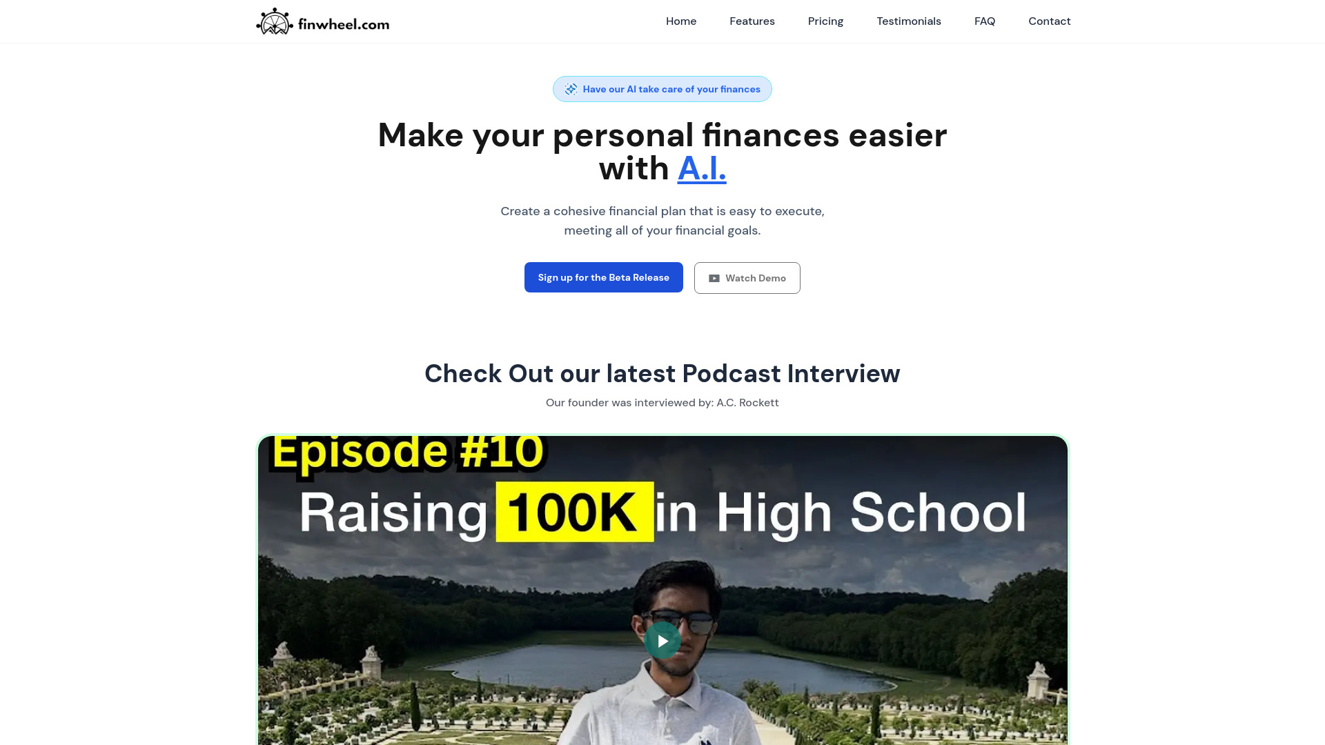 FinWheel screenshot