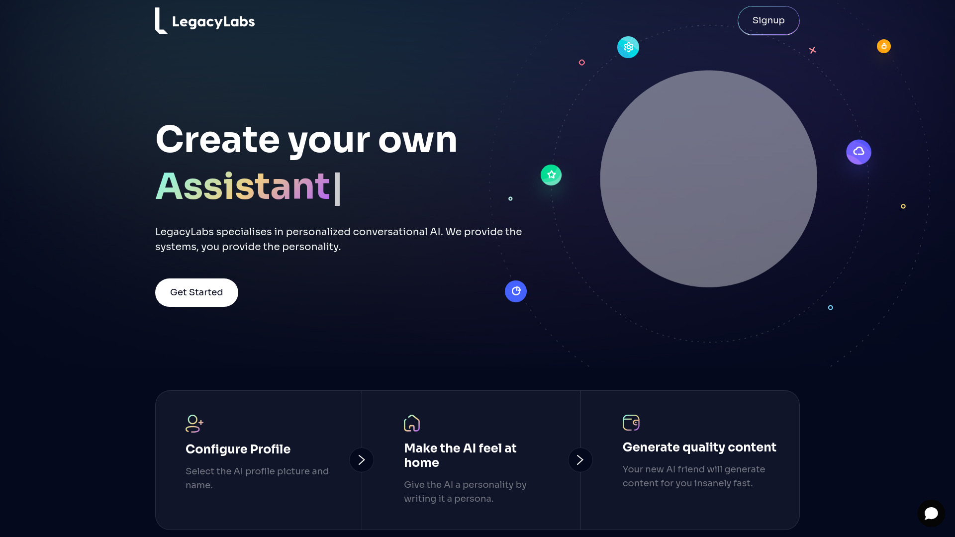 LegacyLabs screenshot