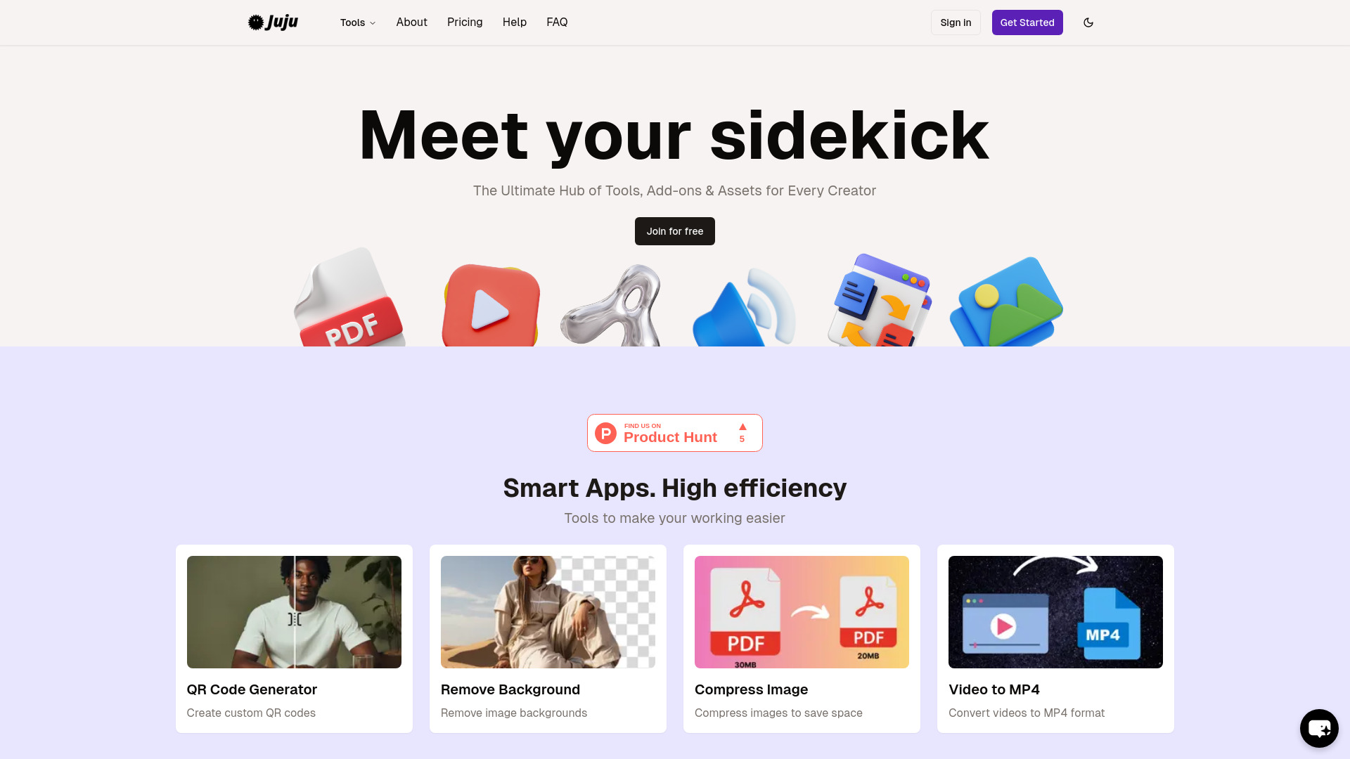 Juju Sidekick screenshot