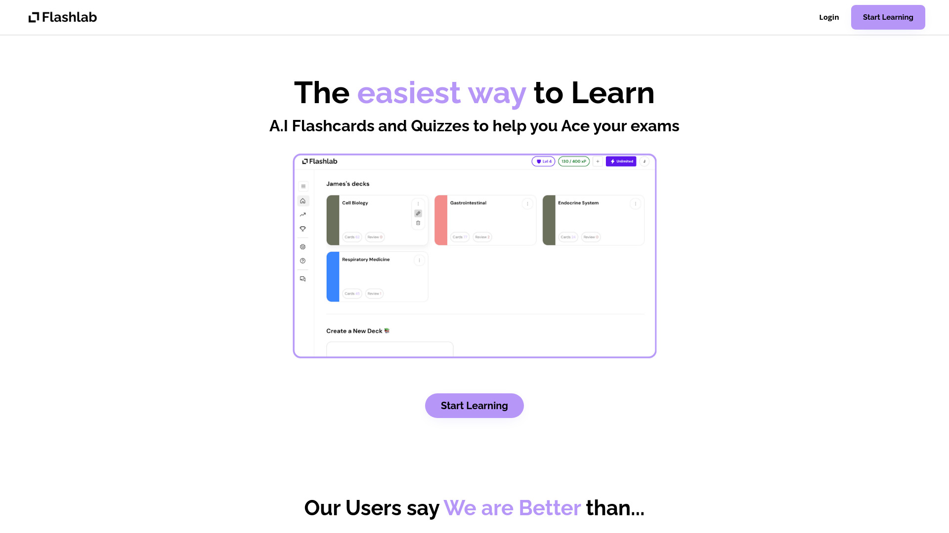 Flashlab.io screenshot