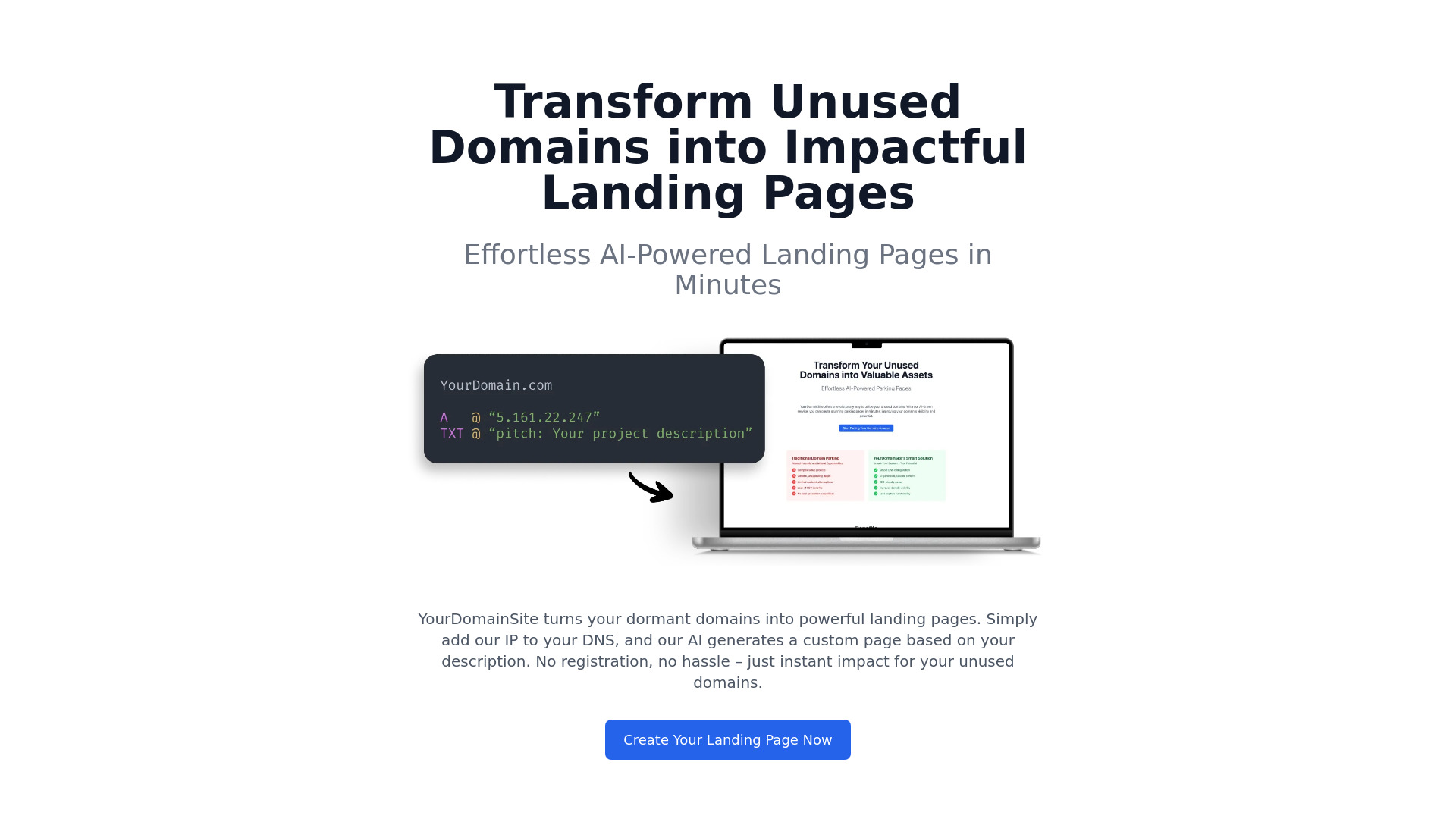 YourDomainSite screenshot