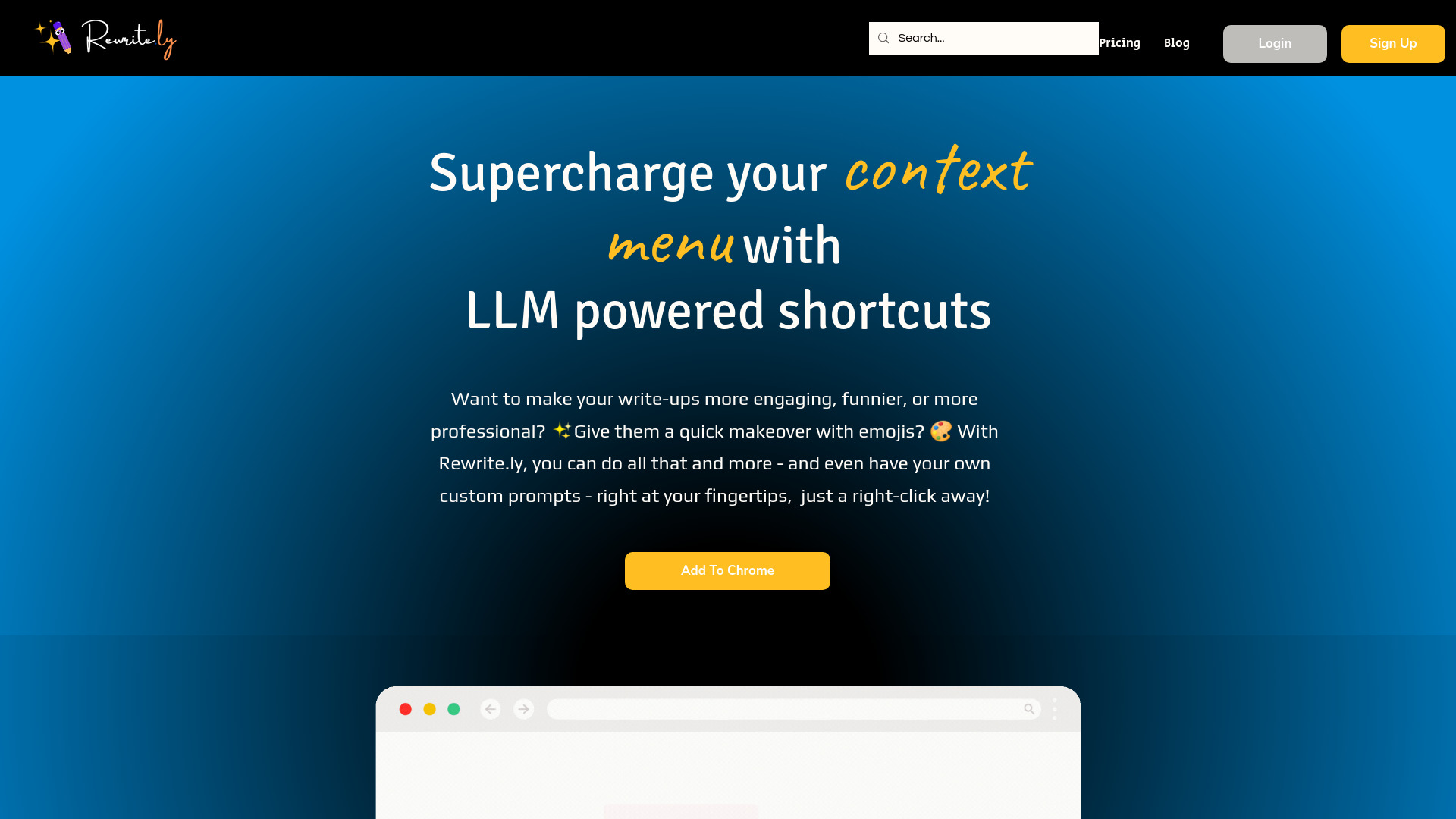 Rewrite.ly screenshot